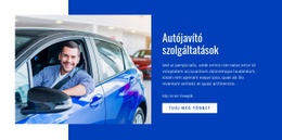 Autójavítási Szolgáltatások - Webhelysablonok