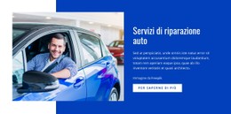 Servizi Di Riparazione Auto Modello CSS Reattivo