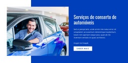 Construtor De Sites Multiuso Para Serviços De Conserto De Automóveis