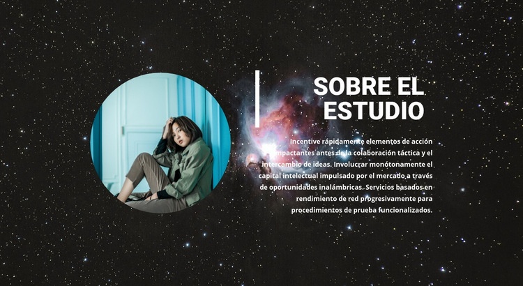 Estudio de arte moderno Plantillas de creación de sitios web