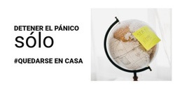 Tiempo De Pandemia: Plantilla De Sitio Web Sencilla