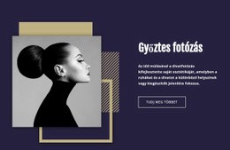 Nyerő Divatfotózás – Ingyenes Sablon