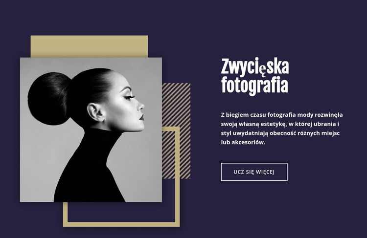 Zwycięska fotografia mody Wstęp