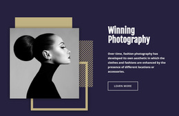 Winning Fashion Photography - Free Template