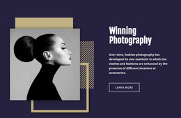 Winning Fashion Photography - Ultimate WordPress Theme