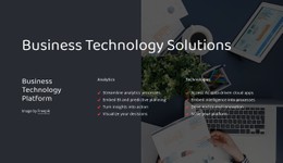 Template Demo For Business Technology Platform