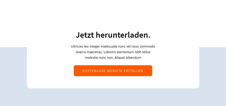 Jetzt herunterladen HTML5-Vorlage