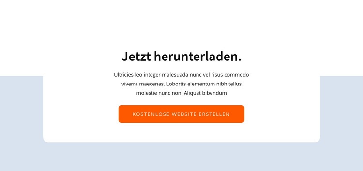 Jetzt herunterladen Website Builder-Vorlagen