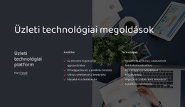 Üzleti Technológiai Platform - Webhelysablonok