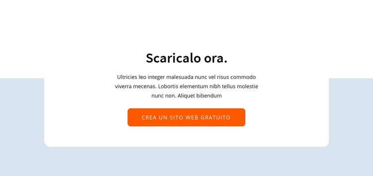 Scaricalo ora Mockup del sito web