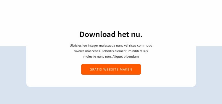 Download het nu Sjabloon