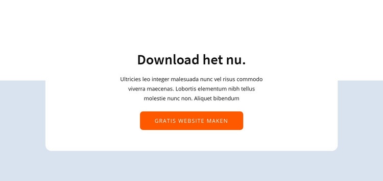 Download het nu Website Builder-sjablonen