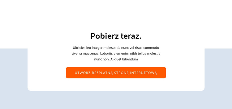 Pobierz teraz Szablon witryny sieci Web