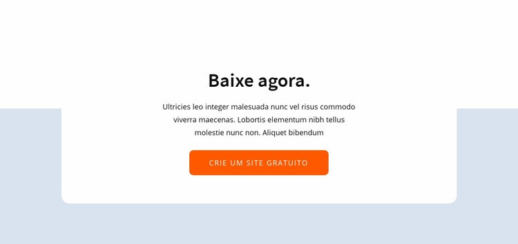 Baixe agora Landing Page