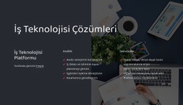 İş Teknolojisi Platformu - Web Sitesi Şablonları