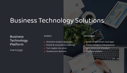 Download WordPress Theme For Business Technology Platform