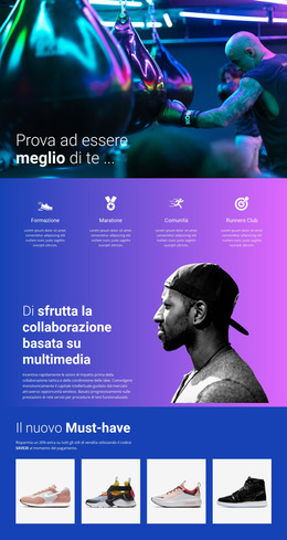 Modo Migliore Per Fare Sport - Tema WordPress Personalizzato