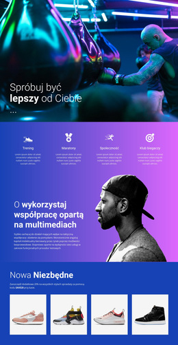 Lepszy Sposób Na Uprawianie Sportu - Niestandardowy Motyw WordPress