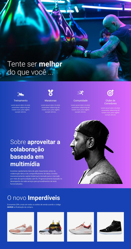 Melhor Maneira De Praticar Esportes - Tema WordPress Personalizado