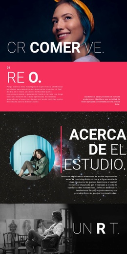 Diseño artístico Diseños de sitios web
