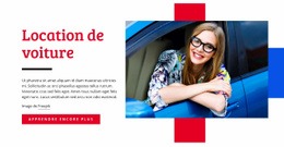 Une Conception De Site Web Exclusive Pour Offres De Location De Voitures