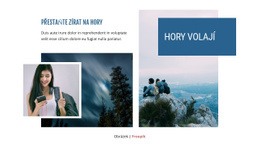 Hory Volají – Osobní Šablony Webových Stránek