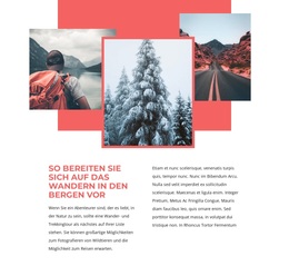 Bergwanderurlaub – Kostenlos Herunterladbares WordPress-Theme