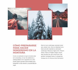 Vacaciones De Senderismo Por La Montaña