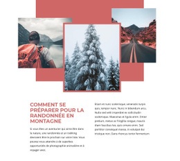 Vacances De Randonnée En Montagne - Conception De Sites Web De Téléchargement Gratuit