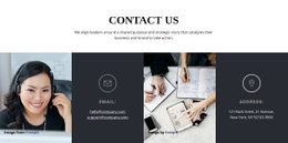 Get In Touch With Us Html Code Example