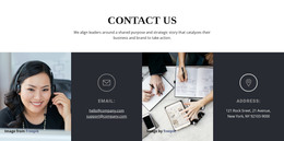 Get In Touch With Us - Ready To Use WordPress Theme