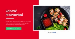 Zdravé A Lahodné Stravování – Bezplatná HTML Šablona