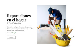 Diseño Del Sitio Web Para Reparación Y Renovación De Viviendas