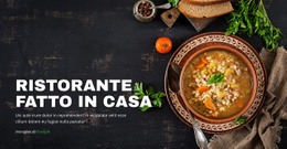 Accogliente Ristorante Casalingo - Design HTML Page Online