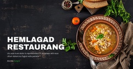 Mysig Hemlagad Restaurang – Responsivt WordPress-Tema