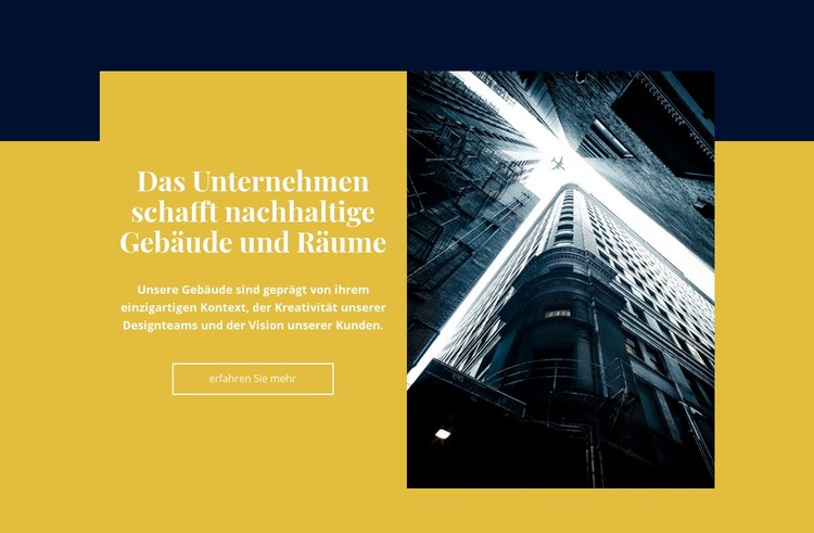 Kreatives Bauen und Raum Website design