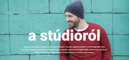 A Design Stúdióról – A Legjobb HTML-Sablon