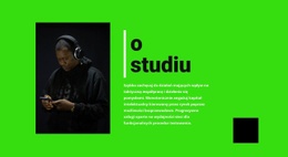 Informacje O Studiu Muzycznym - Darmowy Szablon Strony Internetowej