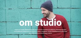 Om Designstudio - Bästa HTML-Mallen