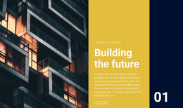 Building The Future - Templates Website Design