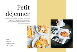 L'Heure Du Déjeuner - Modèles De Sites Web
