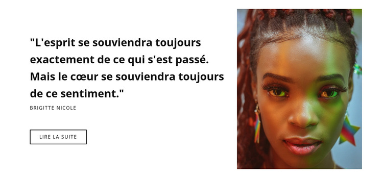 Citation de psychologue Thème WordPress