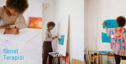 Sanat Terapi Stüdyosu WordPress Teması