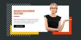 Business Development Basic Html Template With CSS