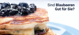 Premium-Website-Builder Für Leckeres Frühstück