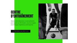 Meilleur Site Web Pour Centre D'Entraînement De Basketball