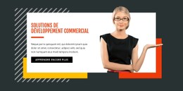 Développement Des Affaires Modèle HTML Basique Avec CSS