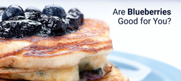 Yummy Breakfast - HTML5 Website Builder