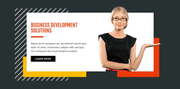 Business Development - Ultimate One Page Template