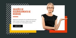 Construtor De Sites Premium Para Desenvolvimento De Negócios